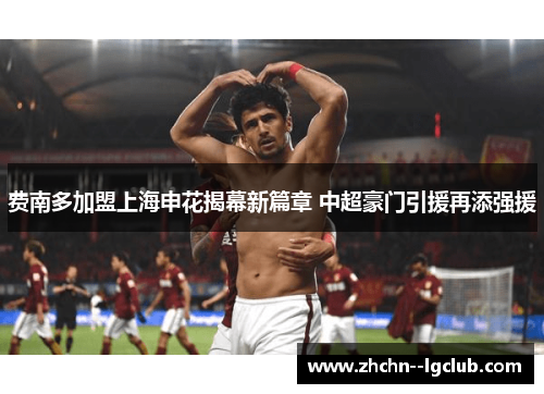 费南多加盟上海申花揭幕新篇章 中超豪门引援再添强援